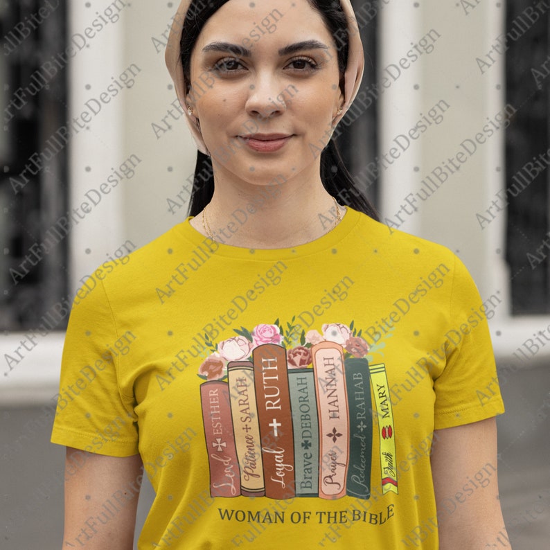 Women of the Bible Png Sublimation Design Download | Boho Women of the ...