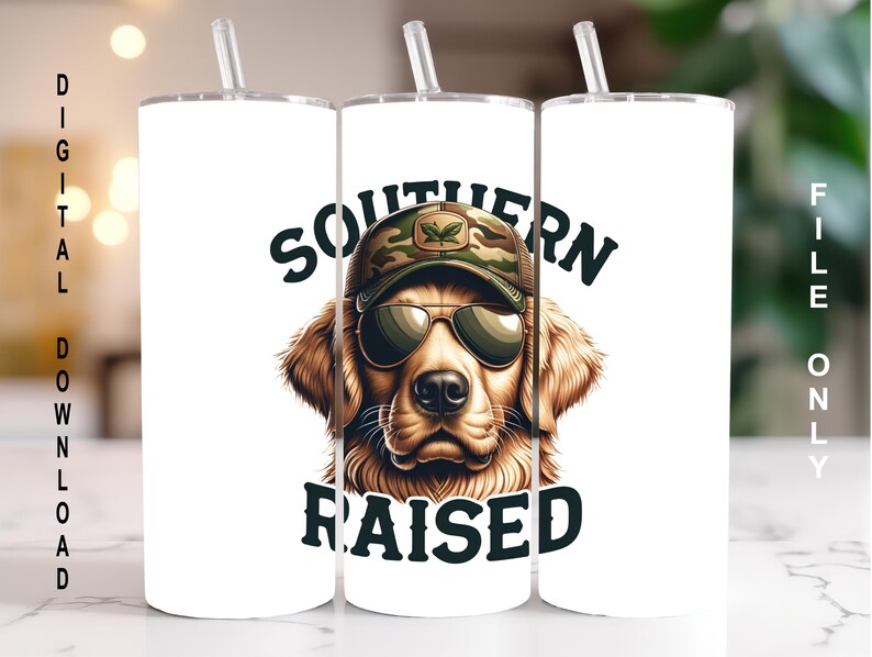 Golden Retriever png, Southern Raised png, Pojkejakt png, Jakthund PNG, Southern Raised sublimering, Digital Nedladdning bild 7