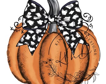 Retro Halloween png Kokette Bogen jpg Spooky Mama Kürbis Designs T-Shirts Sublimationsdesigns Trending Herbst Designs Digitaler Download
