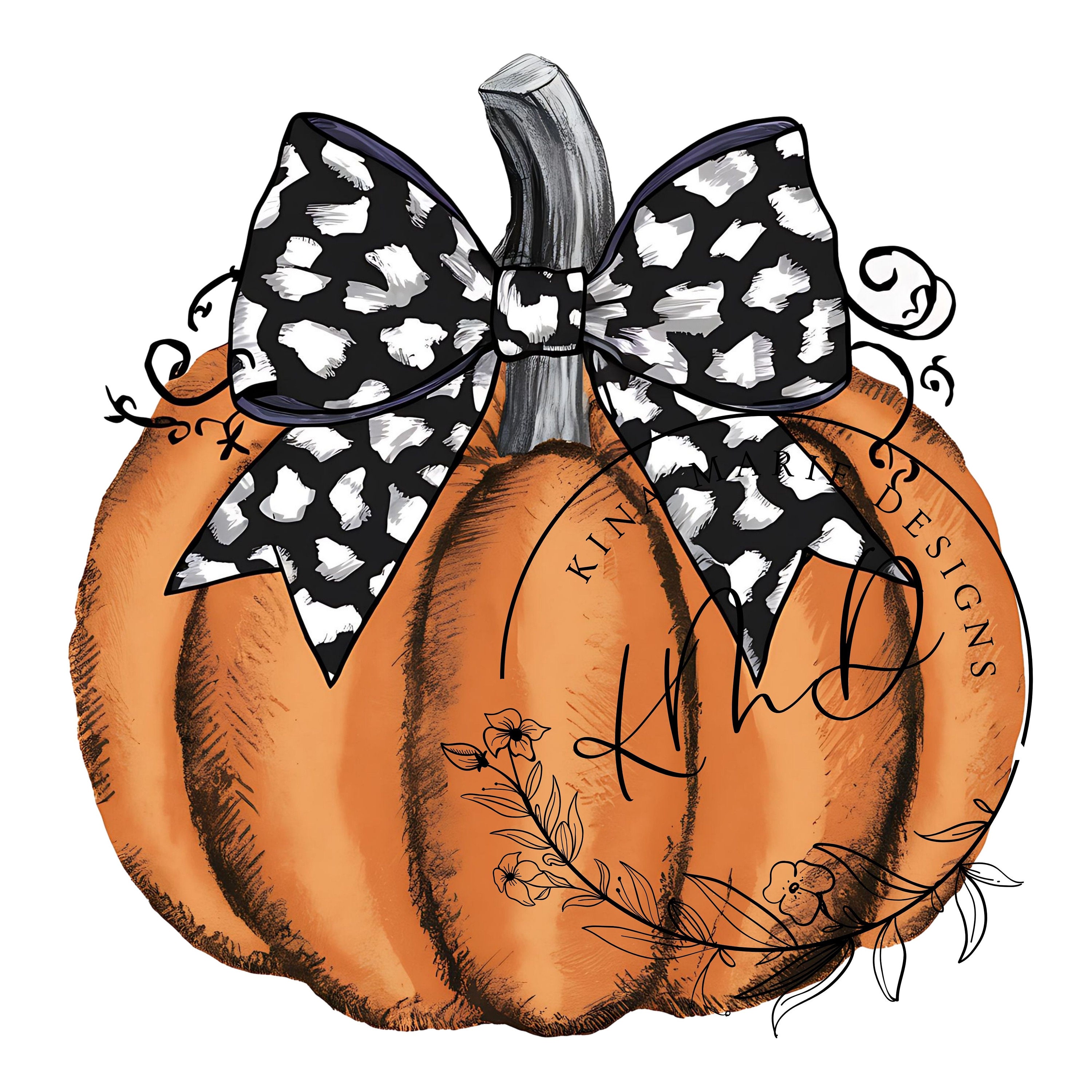 Retro Halloween Png Coquette Bow Jpg Spooky Mama Pumpkin Designs Tee ...