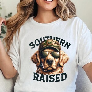 Golden Retriever png, Southern Raised png, Pojkejakt png, Jakthund PNG, Southern Raised sublimering, Digital Nedladdning bild 4