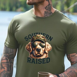 Golden Retriever png, Southern Raised png, Pojkejakt png, Jakthund PNG, Southern Raised sublimering, Digital Nedladdning bild 5