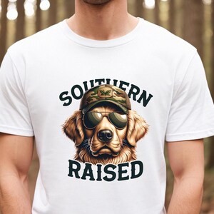 Golden Retriever png, Southern Raised png, Pojkejakt png, Jakthund PNG, Southern Raised sublimering, Digital Nedladdning bild 2