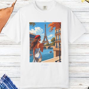 Paris Shirt, Eiffel Tower Shirt, Travel To France Shirt, Gift For Paris Lover, Paris tshirt,french luxury tee,exclusive limited shirt france