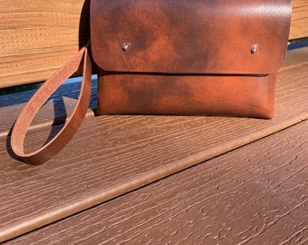 vintage leather belt (or sash) designed by David Mehler for Dame David mehler purse - Gem main image 3