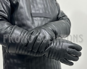 Inspired Star War Darth Vader Genuine Leather gloves