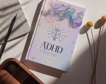 ADHD 印刷可能なプランナー (Canva)