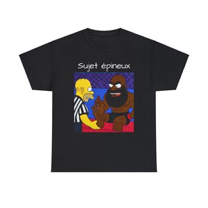 Cédric Doumbe t-shirt / Doumbe t-shirt / Doumbe vs baki t-shirt / Funny t-shirt / Simpson t-shirt / MMA t-shirt / Baki t-shirt image 2