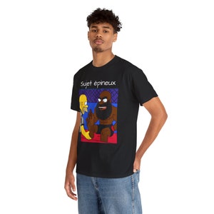 Cédric Doumbe t-shirt / Doumbe t-shirt / Doumbe vs baki t-shirt / Funny t-shirt / Simpson t-shirt / MMA t-shirt / Baki t-shirt image 1