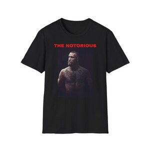 Conor mc Gregor t-shirt / UFC / The notorious / Conor Mcgregor / Irish / Free fight / mma / UFC fan clothing / MMA fan gift/UFC champion