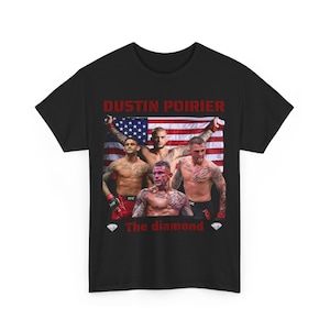 Dustin Poirier/ Dustin Poirier t-shirt/ The diamond/ Poirier t-shirt/ UFC t-shirt/ Boxing t-shirt/ Islam Makhachev/ Benoit St Denis/ MMA/ USA