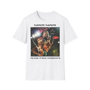 Conor mc Gregor t-shirt / UFC / The notorious / Conor Mcgregor / Irish / Free fight / mma / UFC fan clothing / MMA fan gift/UFC champion