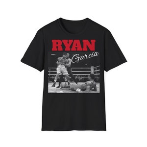 Ryan Gracia Ko Devin Haney T-shirt / Ryan Garcia / Boxing Tshirt / Boxing / Ryan Garcia ko / Mexican boxer / Boxing Tshirt / Iconic photo