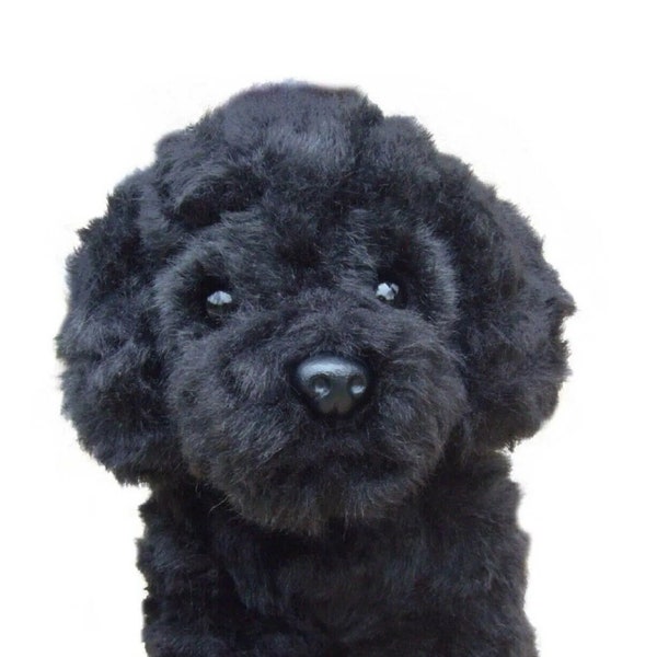 Black Oodle Poo 12” Handmade Cuddly Toys