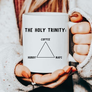 coffee, hubby, naps Mug | Cute Coffee Cup | Coffee Lover Gift | 11oz Ceramic Mug