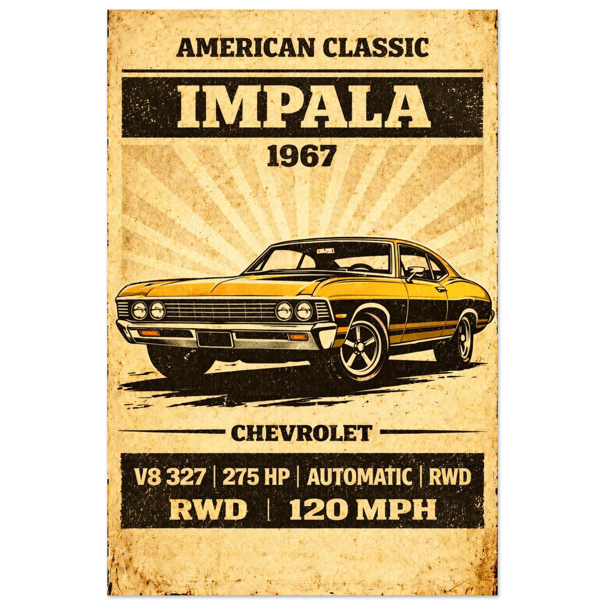 1967 chevrolet impala - Etsy 日本