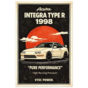Acura Integra Art - Etsy
