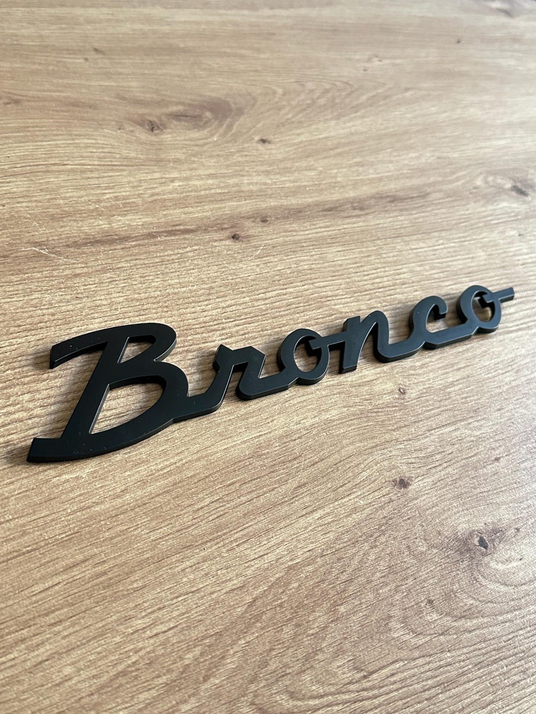 Bronco Side Wing Lettering Emblem Gloss Black - Etsy
