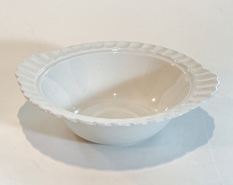 Vintage 1970s English Johnson Bros Regency pattern ironstone serving bowl
