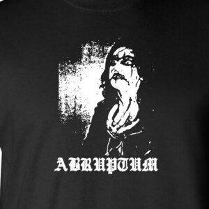 Camisa de black metal Abruptum
