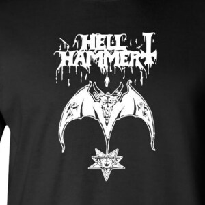 Camiseta Hellhammer Black Metal