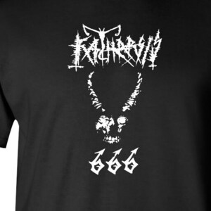 Camisa Katharsis Black Metal