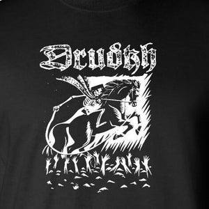 Camiseta de black metal de Drudkh