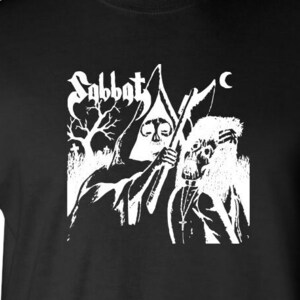 Camisa de black metal de Sabbat