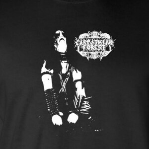 Camisa metálica negra