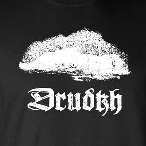 Camiseta de black metal de Drudkh