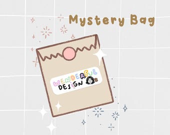 Random Mystery Bag // Matte Die Cut Stickers