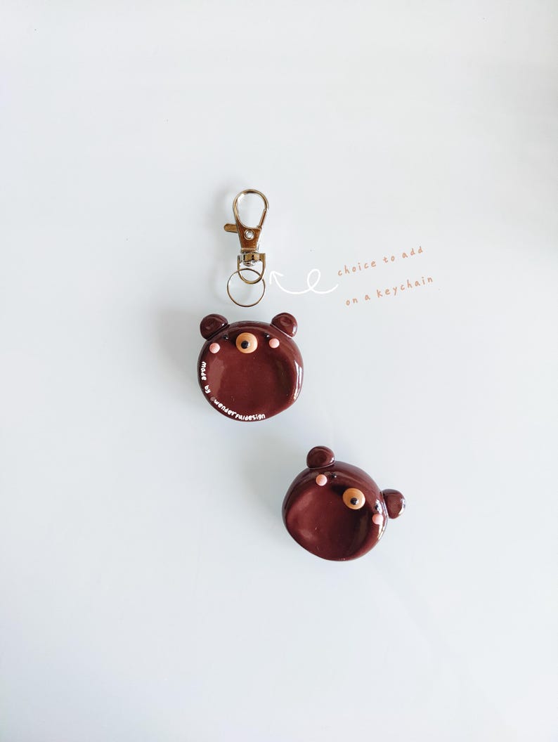 Handmade Clay // Bear Worry Stones image 3
