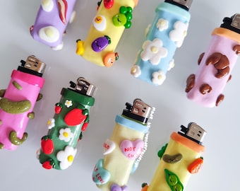 Handmade Clay // Lighter Covers