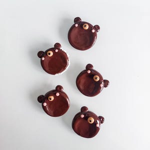 Handmade Clay // Bear Worry Stones image 2