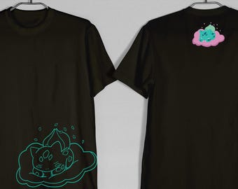 Camiseta Bulbasaur: Camiseta gráfica de monstruo de bolsillo de ensueño