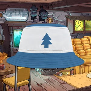 Dipper Pines Gravity Falls Bucket Hat