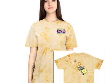 Tiana&#39;s Foods With Ray Back Cream Unisex Color Blast T-Shirt