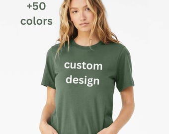 Custom Print T-Shirt: Comfort Colors Ring-Spun Cotton Tee