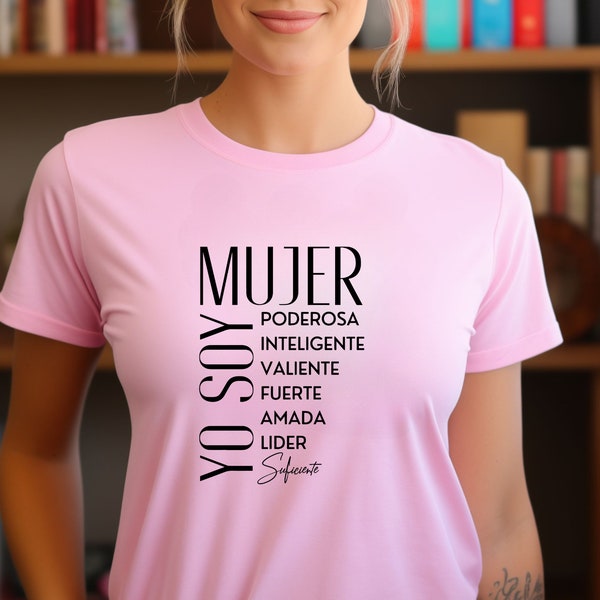 Mommy Latina Shirt, pretty girl shirt, Mothers Day Gift, Cute Latin Mom Gift, Poderosa Mujer, Motherhood Shirt,Felicem Diem Matris