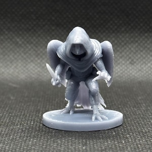 Owlin Rogue Resin Mini | 28mm Stealth Character for Dungeons & Dragons, Pathfinder TTRPG