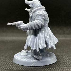 Minotaur Western Gunslinger Miniature Scaleable | TTRPG Tabletop RPG Figure | DnD Pathfinder Mini image 5