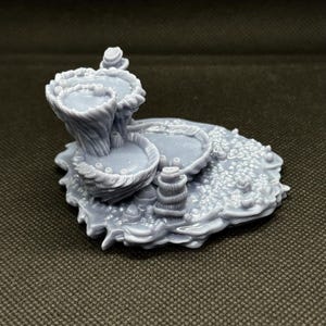 Cavern Pool Terrain Miniature Scalable Underground Scenery Dungeon Water Feature Resin Tabletop TTRPG DnD Pathfinder OSR