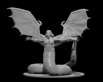 Geryon | Scaleable Archdevil Mini | Monster Manual 2025 | MZ4250 Resin Model for DnD and TTRPGs