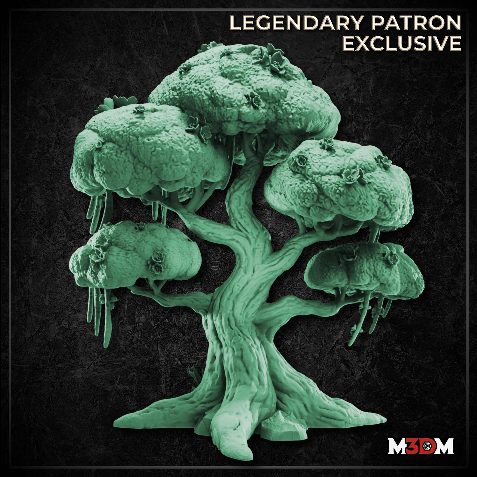 Cherry Blossom Tree Terrain Miniature Fey Grove Scatter Terrain ...