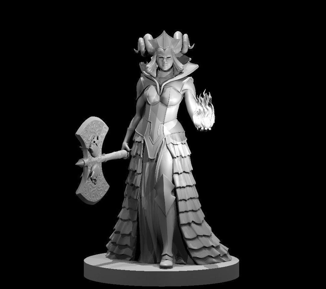 Fiend Cultist Miniature – Male & Female | 2025 Monster Manual | Horned ...