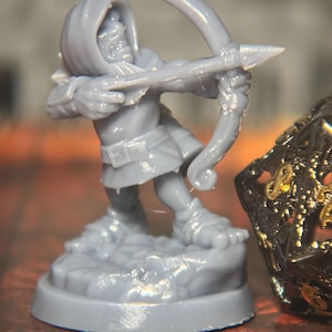 Goblin Archers | 3D Printed Miniatures for TTRPGs | Resin Goblin Ranger Minis | Tabletop Fantasy Figurines | DnD Goblins
