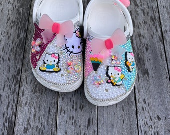 Hello kitty toddler crocs