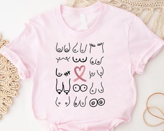 Funny Breast Cancer Awareness Shirt: Boobie T-Shirt, Survivor Gift