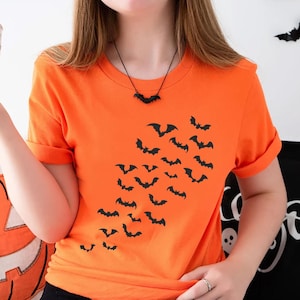 Halloween Bats Shirt, Flying Bats Shirt,Halloween Outfits,Funny Halloween Gift,Spooky Season Tee,Frickin Bats,Scary Halloween,Trick or Treat