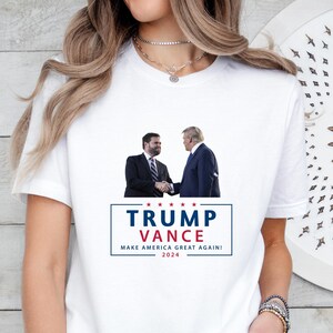 Trump Vance 2024 Shirt,Make America Great,Fight for President Donald Trump and Vice President JD Vance Tee,Republican Gift,Election Vote Tee